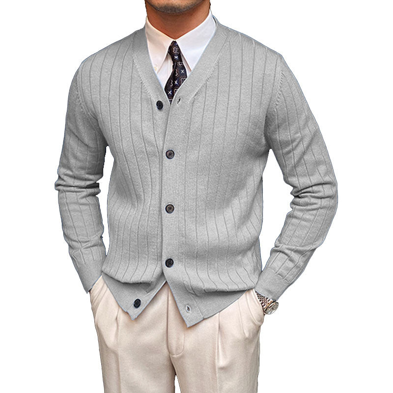 Men's Wool V Neck Cardigan (NEW)
