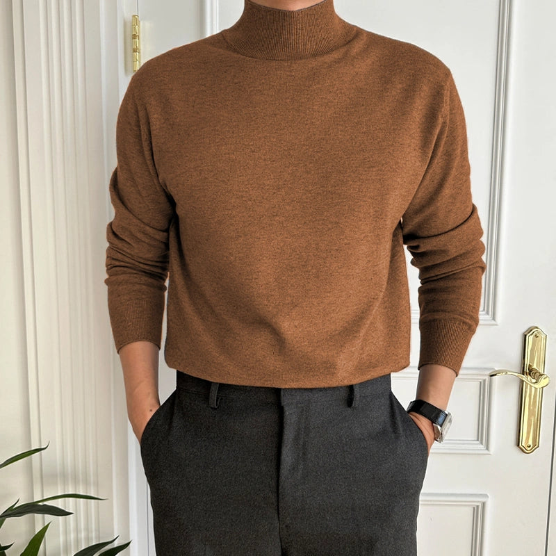 Men's Basic Cashmere Sweater