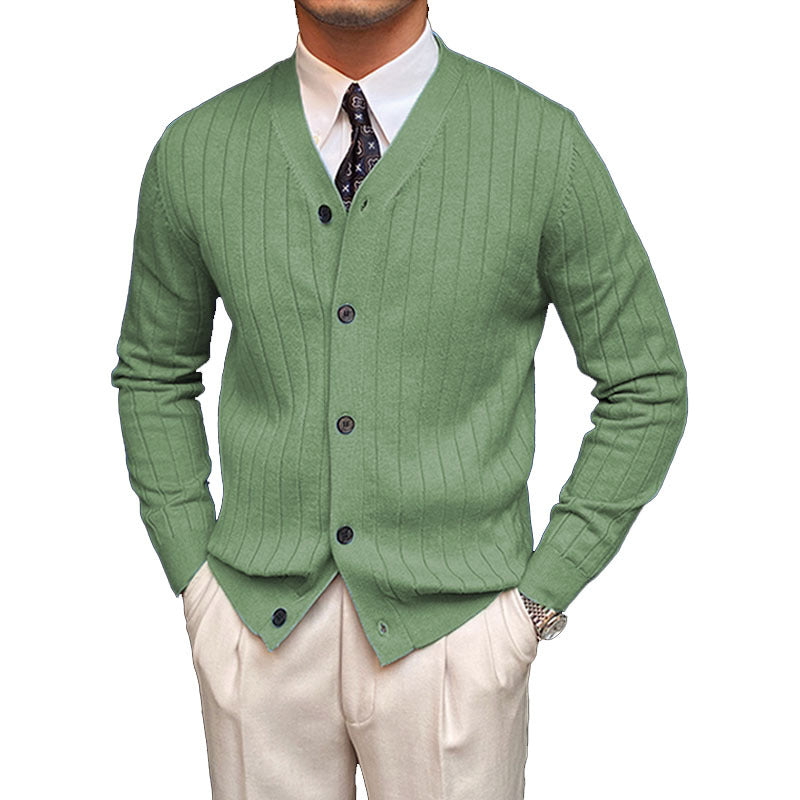 Men's Wool V Neck Cardigan (NEW)