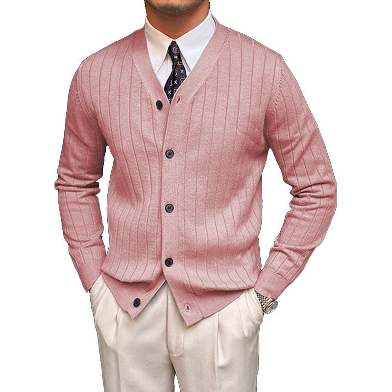 Men's Wool V Neck Cardigan (NEW)