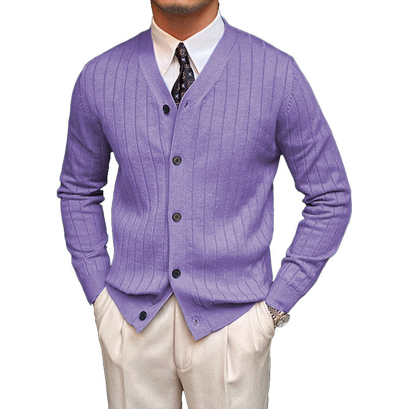 Men's Wool V Neck Cardigan (NEW)